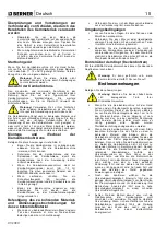 Preview for 26 page of Berner 367865 Safety And Users Manual