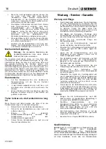 Preview for 27 page of Berner 367865 Safety And Users Manual