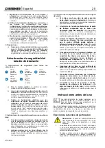 Preview for 36 page of Berner 367865 Safety And Users Manual