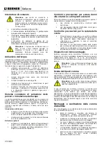 Предварительный просмотр 22 страницы Berner 367866 Safety And Users Manual