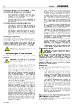 Предварительный просмотр 23 страницы Berner 367866 Safety And Users Manual