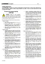 Предварительный просмотр 26 страницы Berner 367866 Safety And Users Manual