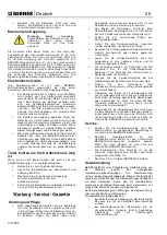 Предварительный просмотр 38 страницы Berner 367866 Safety And Users Manual