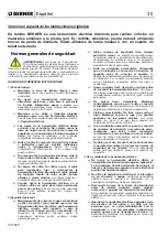 Предварительный просмотр 48 страницы Berner 367866 Safety And Users Manual