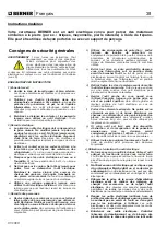 Предварительный просмотр 56 страницы Berner 367866 Safety And Users Manual