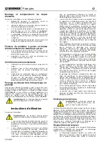 Предварительный просмотр 60 страницы Berner 367866 Safety And Users Manual