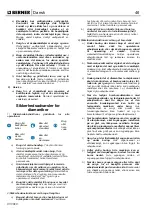 Предварительный просмотр 64 страницы Berner 367866 Safety And Users Manual