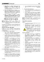 Предварительный просмотр 72 страницы Berner 367866 Safety And Users Manual