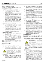 Предварительный просмотр 80 страницы Berner 367866 Safety And Users Manual