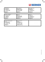 Preview for 196 page of Berner 368870 Instructions For Use Manual