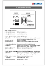 Предварительный просмотр 16 страницы Berner 371392 Manual