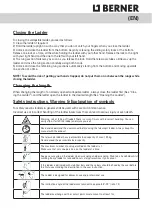 Preview for 13 page of Berner 407716 Operating Instructions Manual