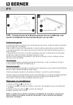 Preview for 32 page of Berner 407716 Operating Instructions Manual