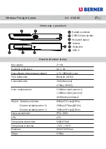 Предварительный просмотр 23 страницы Berner 412559 Instruction Manual