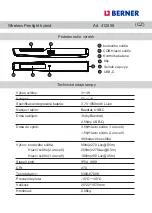 Предварительный просмотр 25 страницы Berner 412559 Instruction Manual