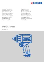 Предварительный просмотр 1 страницы Berner 414275 Instruction Manual