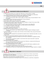 Предварительный просмотр 11 страницы Berner 414275 Instruction Manual