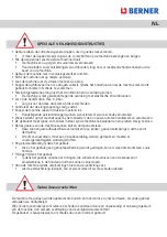 Предварительный просмотр 27 страницы Berner 414275 Instruction Manual