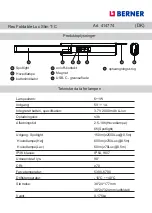 Предварительный просмотр 20 страницы Berner 414774 Instruction Manual