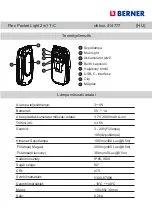 Предварительный просмотр 29 страницы Berner 414777 Instruction Manual