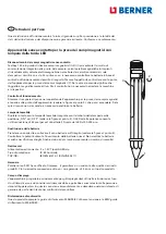 Предварительный просмотр 5 страницы Berner 43344 Manual