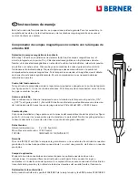 Предварительный просмотр 6 страницы Berner 43344 Manual