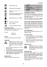 Предварительный просмотр 68 страницы Berner 57546 Instruction Manual/Safety Instructions