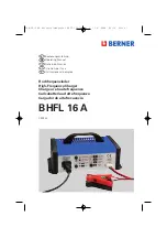 Предварительный просмотр 2 страницы Berner 59522 Operating Manual