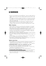 Предварительный просмотр 11 страницы Berner 59522 Operating Manual