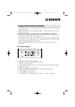 Предварительный просмотр 12 страницы Berner 59522 Operating Manual