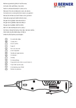 Предварительный просмотр 2 страницы Berner 87851 Instruction Manual/Safety Instruction