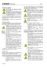 Preview for 34 page of Berner 89868 Safety And Users Manual