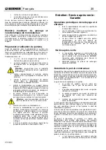 Preview for 36 page of Berner 89868 Safety And Users Manual