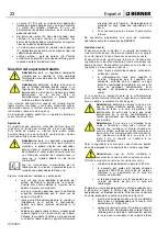 Preview for 39 page of Berner 89868 Safety And Users Manual