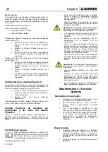 Preview for 41 page of Berner 89868 Safety And Users Manual