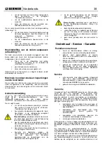 Preview for 46 page of Berner 89868 Safety And Users Manual