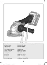 Предварительный просмотр 16 страницы Berner BACAG-1 BL 18V Original Instructions Manual