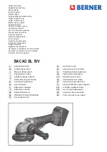 Предварительный просмотр 1 страницы Berner BACAG BL 18V Original Instructions Manual