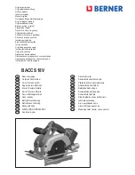 Preview for 2 page of Berner BACCS 18V Instruction Manual