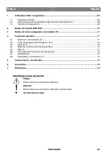 Preview for 71 page of Berner BACFP Mini 368871 Instructions For Use Manual