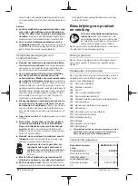 Preview for 50 page of Berner BACROS BL 12V Original Instructions Manual