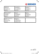 Предварительный просмотр 68 страницы Berner BACSD-1 18V Original Instructions Manual
