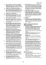 Preview for 19 page of Berner BACSS-18V Instruction Manual/Safety Instructions