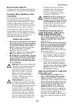 Preview for 129 page of Berner BACSS-18V Instruction Manual/Safety Instructions