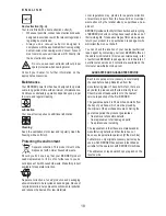 Preview for 18 page of Berner bcs-86 Instruction Manual And Safety Instructions