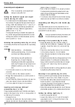 Preview for 18 page of Berner BHD-5 Operating Manual/Safety Precautions