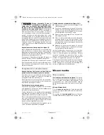 Preview for 17 page of Berner BOS-140 Operating Instructions Manual