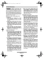 Preview for 5 page of Berner BWC 35 Operating Instructions Manual