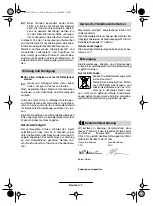 Preview for 11 page of Berner BWC 35 Operating Instructions Manual