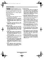 Preview for 12 page of Berner BWC 35 Operating Instructions Manual